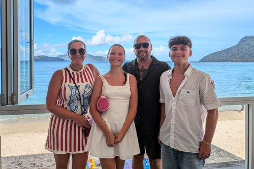 Famiglia Bryan che si è trasferita in Australia due volte