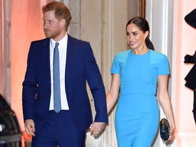 Prince Harry, Duke of Sussex and Meghan, Duchess of Sussex attend The Endeavour Fund Awards at Mansion House on March 05, 2020 in London, England 