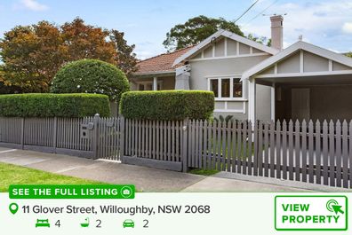 Sydney Willoughby Domain real estate house