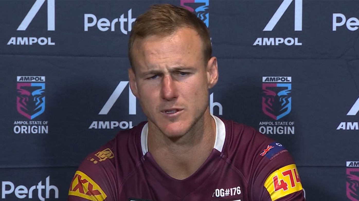 'Geez, they're big words': DCE, Billy Slater bristle at 'embarrassment' question