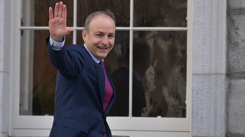 Fianna Fail leader Micheal Martin is seeking the country's leadership.