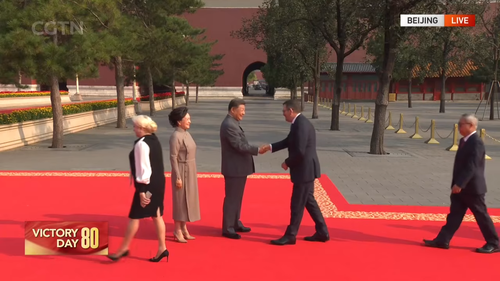 O ex -primeiro -ministro vitoriano Daniel Andrews se reúne com Xi Jinping.