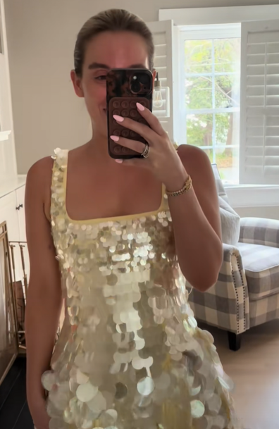 Woman asks TikTok if her Maid of Honour dress is too much
