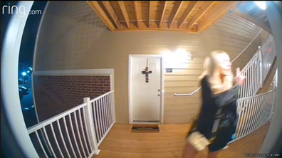 TikTok doorbell cam sneaking boyfriend in