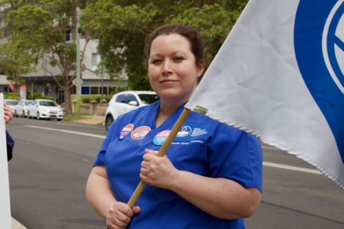Alicia Rodgers, nurse at Nepean Hospital