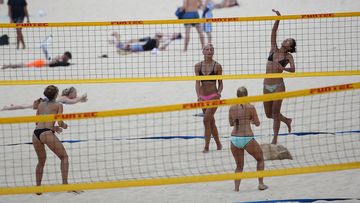 Gold Coast sand has been deemed "too fine" for Commonwealth Games volleyball matches. (AAP)