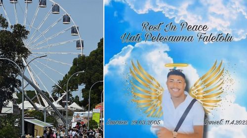 Uati "Pele" Faletolu Easter Show stabbing funeral