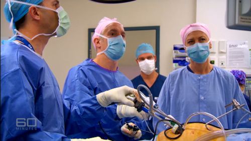 The operation removes up to 90 per cent of the stomach. (60 Minutes)