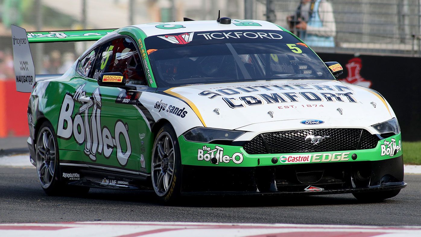 Tickford Racing have been forced to raise the centre of gravity in the Ford Mustang.