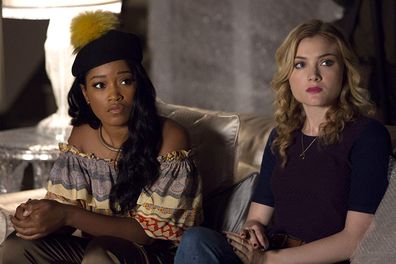 Keke Palmer and Billie Lourd in Scream Queens. 