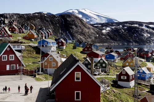 Aiming to put his mark on the world map, President Donald Trump has talked to aides and allies about buying Greenland for the U.S.