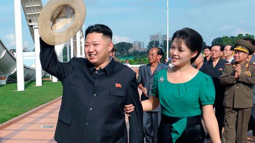 Ri Sol Ju will cross the North Korean border to have dinner in the South following peace talks on Friday. (AAP)