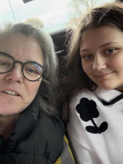 Rosie O'Donnell and youngest child, Clay