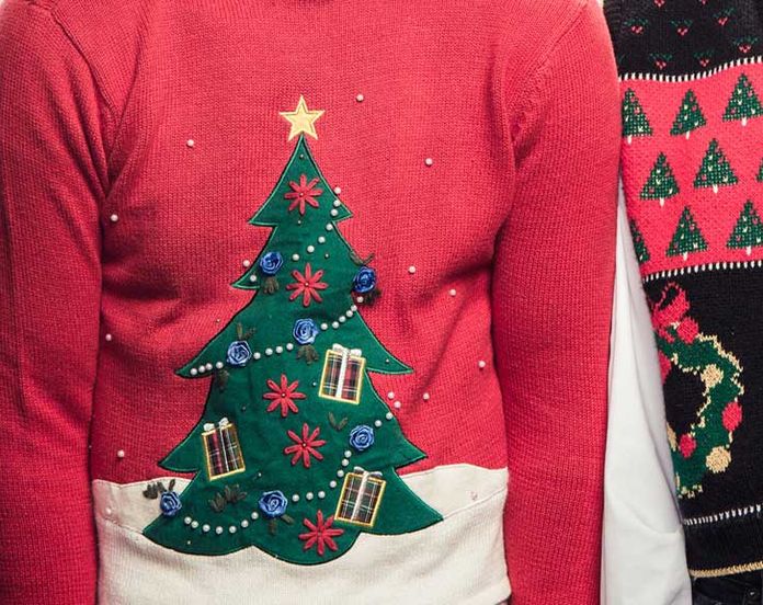 Alaska Airlines Celebrates Ugly Christmas Sweater Day