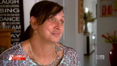 Queensland mother Nagaire Smith moved into her rental after she became desperate in her search and was forced to pay $550 per week.