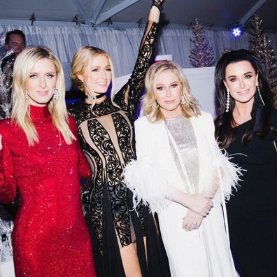 Kyle Richards, Paris Hilton, Nicky Hilton Rothschild, Kathy Hilton