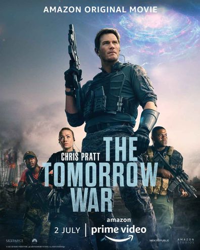 Chris Pratt and Yvonne Strahovski star in The Tomorrow War.