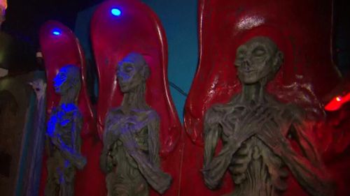 Dracula's was known for its spooky interior and shows. (9NEWS)