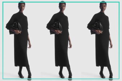 9PR: Cos Lightweight Merino Wool Turtleneck Dress