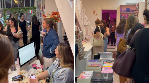 Women flocked to Romancing The Novel in Paddington last weekend for a Bound To Roam 'book crawl'.