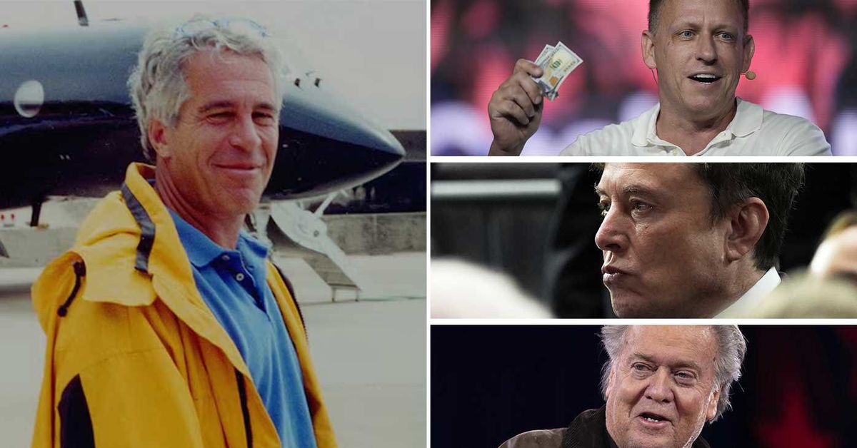 New Epstein Files Mention Elon Musk, Peter Thiel, Top Trump Aide St...
