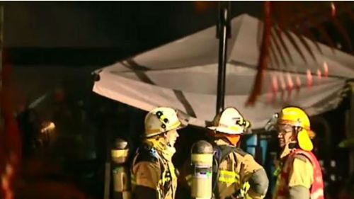 Crews are investigating the cause of the blaze. (9NEWS)