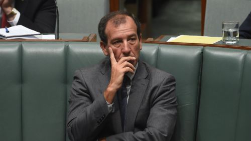 Special Minister of State Mal Brough in parliament in 2015. Picture: AAP