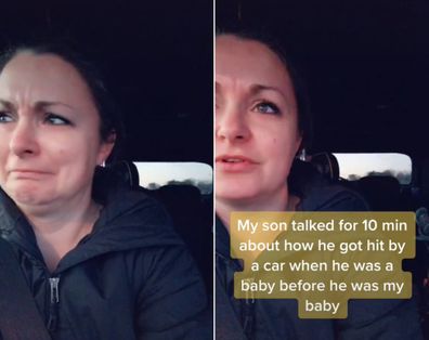 TikTok mum shares story of her son telling her about his past life. 