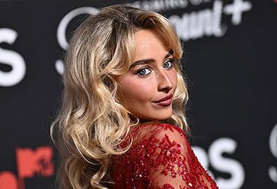 Sabrina Carpenter at 2025 MTV Video Music Awards (Evan Agostini/AP)