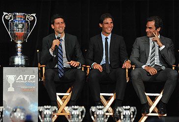 What is Novak Djokovic's winning record against Roger Federer and Rafael Nadal?