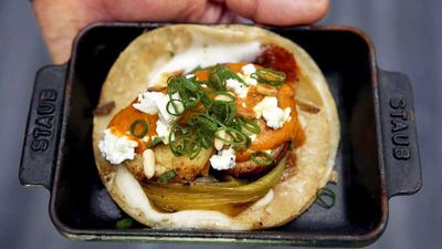 <a href="http://kitchen.nine.com.au/2016/07/22/09/00/wes-avilas-guerrilla-sweet-potato-tacos" target="_top">Wes Avila's sweet potato tacos with almond salsa</a>