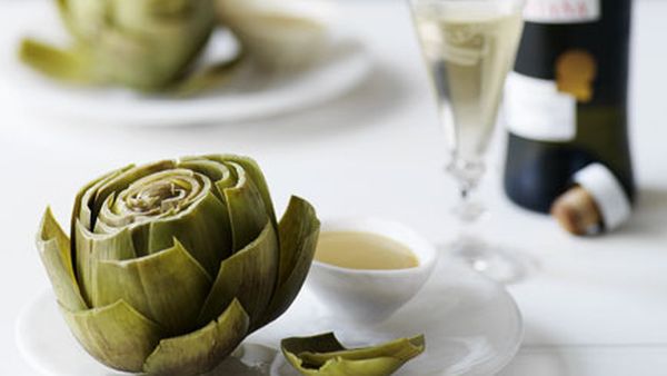 Artichoke vinaigrette