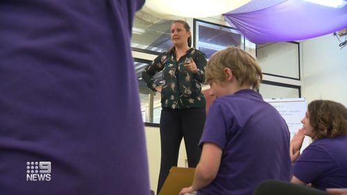A school in Adelaide's south has ditched traditional methods of teaching maths and opted for an experimental program.