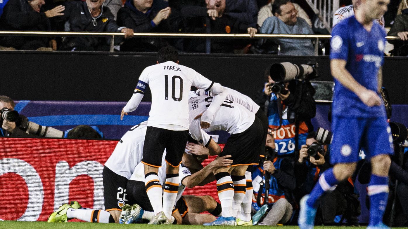 Valencia salvage 2-2 ECL draw with Chelsea