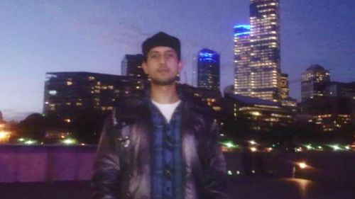 Zeeshan Akbar was studying and working to send money home to his family. (Supplied)