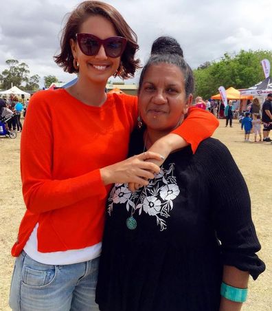 Brooke Boney and mother Leonie Boney