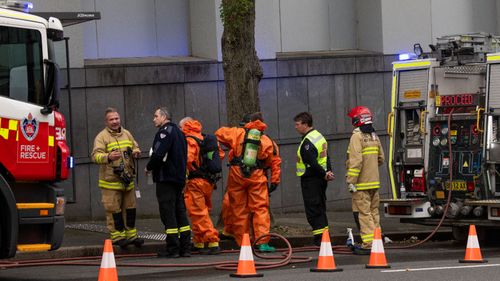 'Highly explosive' material found at Sydney research facility after suspected chemical spill 