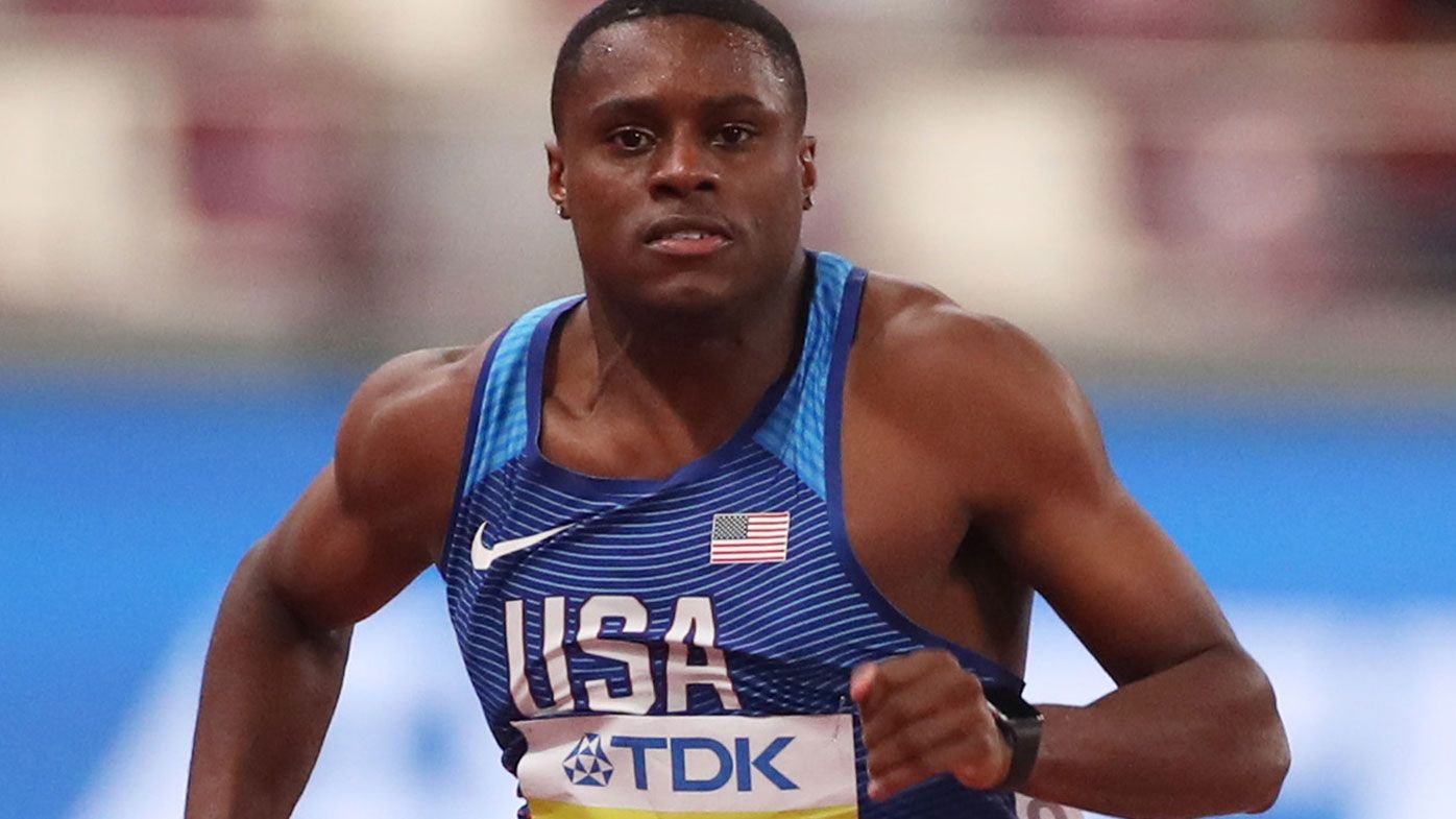 World 100m champion Christian Coleman provisionally suspended over testing absence