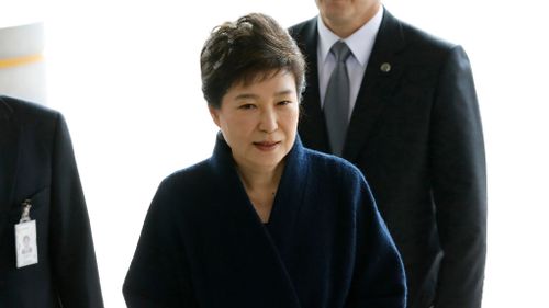 Arrest warrant sought for former South Korean president Park