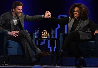 Bradley Cooper and Oprah Winfrey