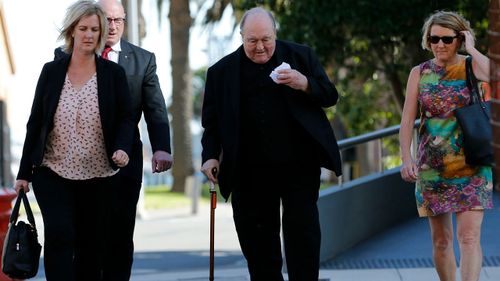 Archbishop Wilson's trial has ended, with a verdict due to come in May. (AAP)