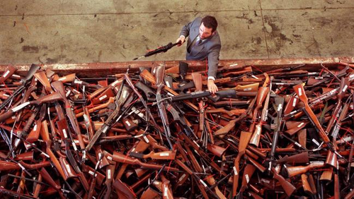 During the gun amnesty after the Port Arthur massacre (AAP).