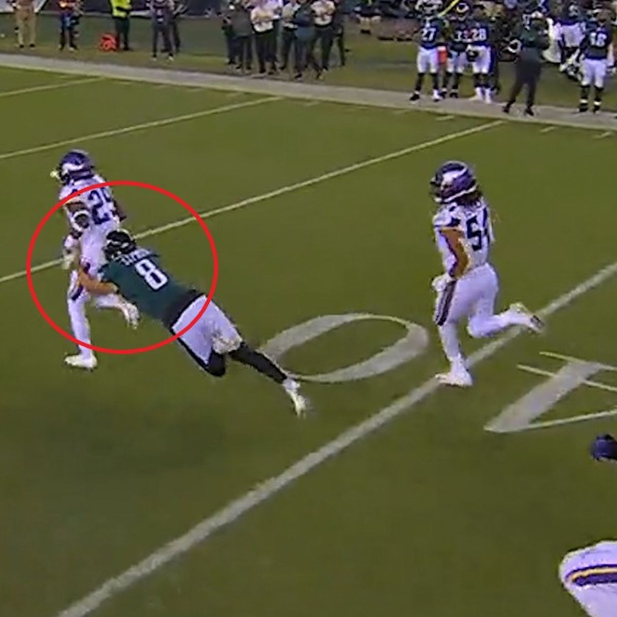 NFL, AFL news 2022: Arryn Siposs stuns with freak tackle in Philadelphia  Eagles vs Minnesota Vikings