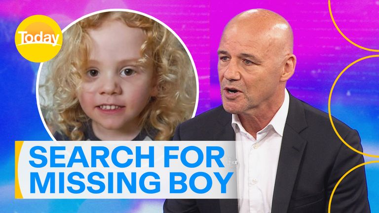 Watch TODAY - Season 2025 - Search continues for missing boy, Gus Lamont |  9Now