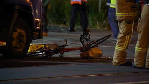 The crash occurred on Victoria Street in Abbotsford about midnight.