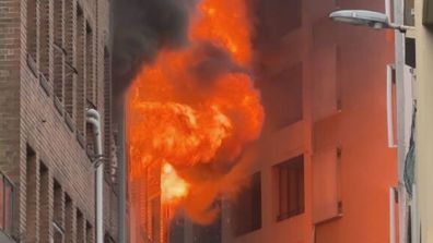 Surry Hills building fire witness Troy Wilson