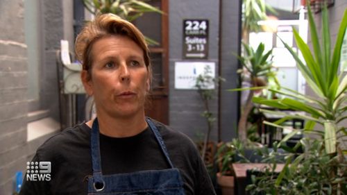 Elaine Ashurst from the Sayers Café in Leederville near Perth's CBD, says she won't qualify for the government grants. 