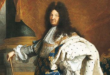 When was Louis XIV, also known as the Sun King, born?