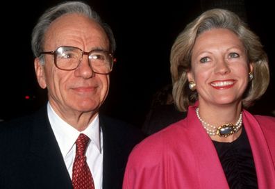 Media mogul Rupert Murdoch and former journalist Anna Torv 