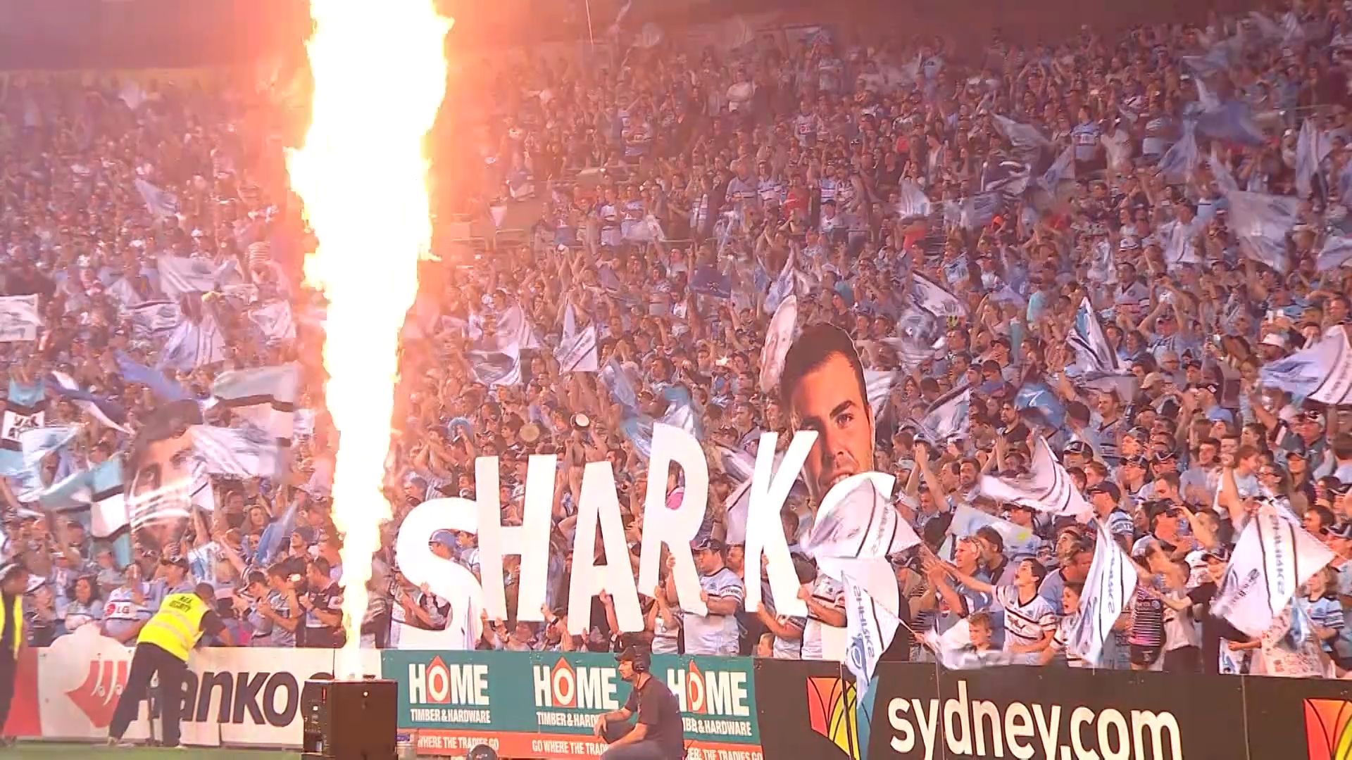 Just winging it: NRL's top grand final moments – Cronulla Sharks V Melbourne Storm, 2016